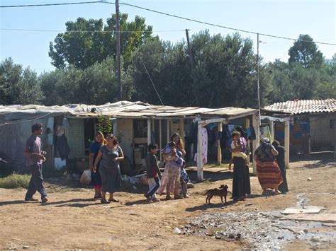 inhumane metal shacks for housing|Displaced Roma Families Head into Brutal Winter without .